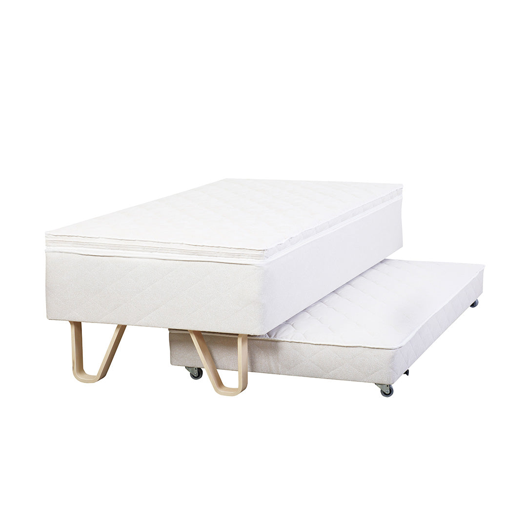 Couch Dreamy Safe 3B Mother bed boxspring with velcro 90x210x28