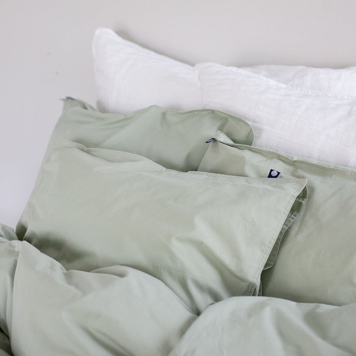 Percale-pussilakanasetti | salvia